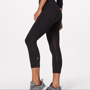Lululemon Pace Rival Crop Black